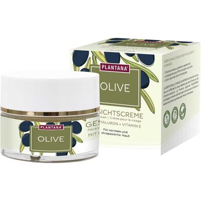 Plantana Olive Gesichtscreme Hyaluron & Vitamin-E - Gesichtscreme Plantana Olive Gesichtscreme Hyaluron & Vitamin-E - Gesichtscreme