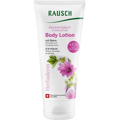 Rausch Malve Körperlotion - Feuchtigkeitslotion für normale und trockene Haut Rausch Malve Körperlotion - Feuchtigkeitslotion für normale und trockene Haut