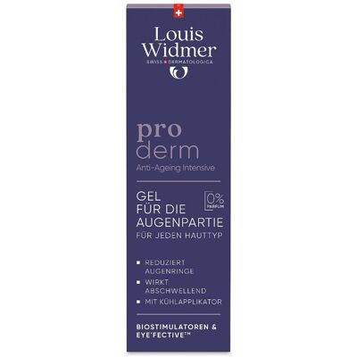 Louis Widmer proderm Gel für die Augenpartie Intensiv o.p 15ml Louis Widmer proderm Gel für die Augenpartie Intensiv o.p 15ml