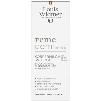 Louis Widmer Widmer Remederm Trockene Haut Körpermilch 5% Urea Louis Widmer Widmer Remederm Trockene Haut Körpermilch 5% Urea