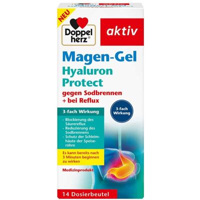 Doppelherz Magen-Gel Hyaluron Protect Dosierbeutel 14X10ml Doppelherz Magen-Gel Hyaluron Protect Dosierbeutel 14X10ml