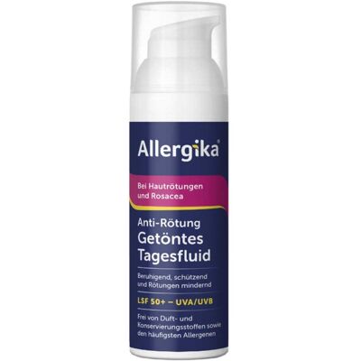Allergika Anti-Rötung Getöntes Tagesfluid LSF 50+ 30ml Allergika Anti-Rötung Getöntes Tagesfluid LSF 50+ 30ml