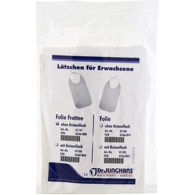 Lätzchen Erwachsene ohne Krümelfach Fol.eins.frottee 1stk Lätzchen Erwachsene ohne Krümelfach Fol.eins.frottee 1stk