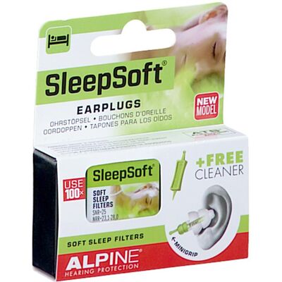 Alpine Sleepsoft Ohrstöpsel 2stk Alpine Sleepsoft Ohrstöpsel 2stk