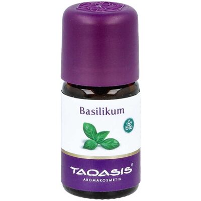 Taoasis GmbH Bio Basilikumöl - Ätherisches Öl Taoasis GmbH Bio Basilikumöl - Ätherisches Öl