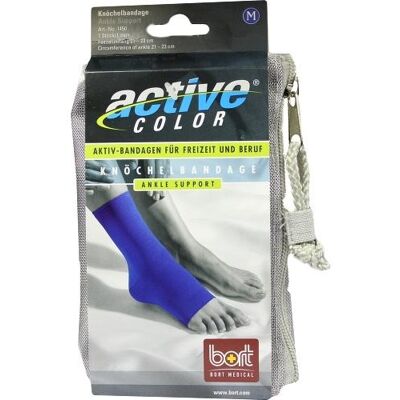 Bort Medical Bort ActiveColor Knöchelbandage - 23cm blau - Bandage Bort Medical Bort ActiveColor Knöchelbandage - 23cm blau - Bandage