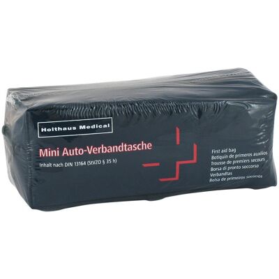 Holthaus Medical - Mini Verbandtasche für Fahrzeuge - 220 x 85 x 80 Mm Holthaus Medical - Mini Verbandtasche für Fahrzeuge - 220 x 85 x 80 Mm