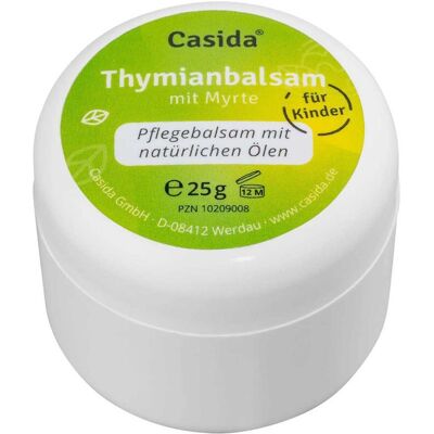 Casida Thymianbalsam mit Myrte für Kinder 25g Casida Thymianbalsam mit Myrte für Kinder 25g