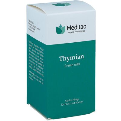 Taoasis Meditao Thymiancreme mild 50ml Taoasis Meditao Thymiancreme mild 50ml