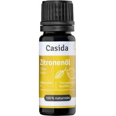 Casida Zitronenöl naturrein ätherisch 10ml Casida Zitronenöl naturrein ätherisch 10ml