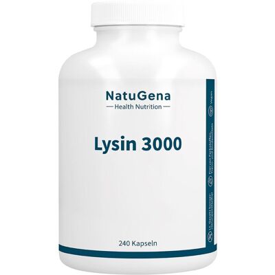 NatuGena Lysin 3000 Kapseln 240stk NatuGena Lysin 3000 Kapseln 240stk
