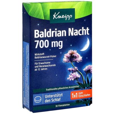 Kneipp Baldrian Nacht 700 Mg Filmtabletten 30stk Kneipp Baldrian Nacht 700 Mg Filmtabletten 30stk