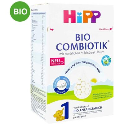 Hipp Bio Combiotic Säuglingsnahrung - 600g Hipp Bio Combiotic Säuglingsnahrung - 600g