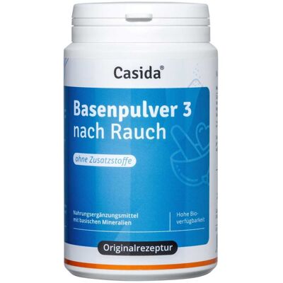 Casida Basenpulver 3 nach Rauch 200g Casida Basenpulver 3 nach Rauch 200g