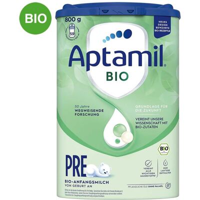 Aptamil Bio Pre Anfangsnahrung Pulver 800g Aptamil Bio Pre Anfangsnahrung Pulver 800g