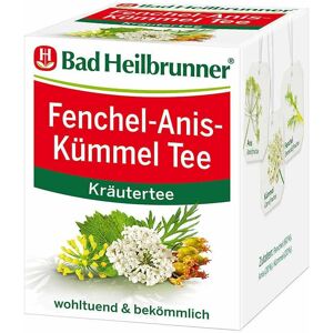 Bad Heilbrunner Tee Fenchel Anis Kümmel Filterbtl 8X2.0g Bad Heilbrunner Tee Fenchel Anis Kümmel Filterbtl 8X2.0g