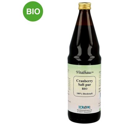 Vitalhaus Cranberry Saft - Saft Vitalhaus Cranberry Saft - Saft