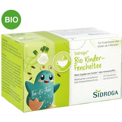 Sidroga Bio Kinder-Fencheltee Filterbeutel - Kräutertee-Beutel Sidroga Bio Kinder-Fencheltee Filterbeutel - Kräutertee-Beutel