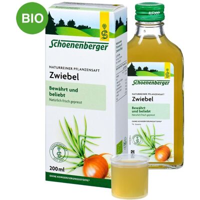 Schoenenberger Naturreiner Pflanzensaft Zwiebel 200ml Schoenenberger Naturreiner Pflanzensaft Zwiebel 200ml