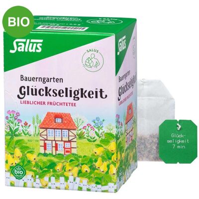 Bauerngarten-Tee Glückseligkeit Früchtetee Salus 15stk Bauerngarten-Tee Glückseligkeit Früchtetee Salus 15stk