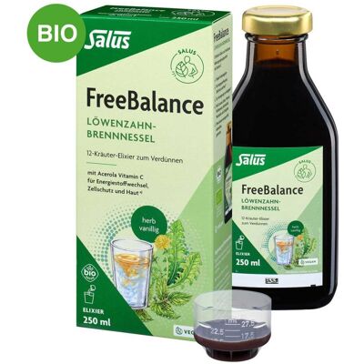 Salus FreeBalance Löwenzahn-Brennnessel 12-Kräuter-Elixier 250ml Salus FreeBalance Löwenzahn-Brennnessel 12-Kräuter-Elixier 250ml