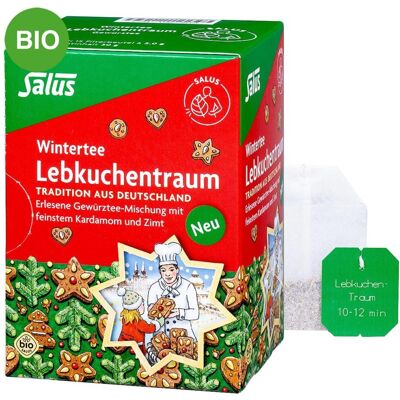 Salus Lebkuchentraum Bio Filterbeutel 15stk Salus Lebkuchentraum Bio Filterbeutel 15stk