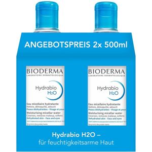 BIODERMA Hydrabio H2O Mizellen-Reinigungslösung Duo 2X500 ml BIODERMA Hydrabio H2O Mizellen-Reinigungslösung Duo 2X500 ml