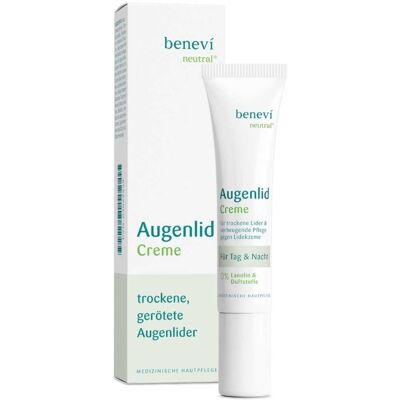 Benevi Neutral Augenlid-Creme - Feuchtigkeitscreme, Duftfrei Benevi Neutral Augenlid-Creme - Feuchtigkeitscreme, Duftfrei