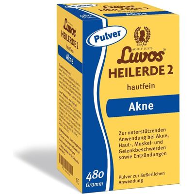Luvos® Heilerde 2 hautfein Akne Pulver 480g Luvos® Heilerde 2 hautfein Akne Pulver 480g