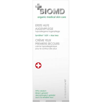 BIOMD Erste Hilfe Augenpflege Creme 15ml BIOMD Erste Hilfe Augenpflege Creme 15ml