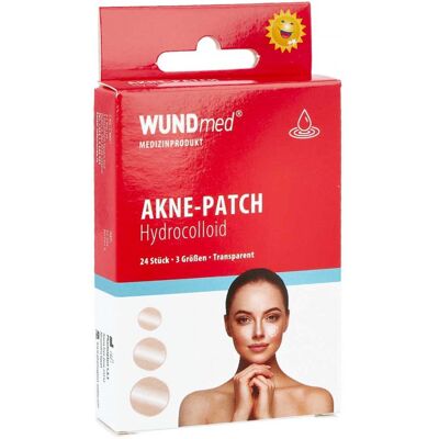 WUNDmed Modell Hydrocolloid Aknepflaster - 24 Stück WUNDmed Modell Hydrocolloid Aknepflaster - 24 Stück