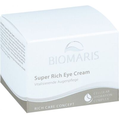 Biomaris Super reich Augencreme - Feuchtigkeit & Faltenreduzierung Biomaris Super reich Augencreme - Feuchtigkeit & Faltenreduzierung