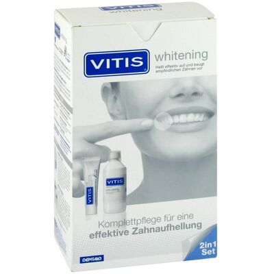 DENTAID GmbH VITIS Whitening 2-in-1 Set - Zahnpasta & Mundwasser DENTAID GmbH VITIS Whitening 2-in-1 Set - Zahnpasta & Mundwasser