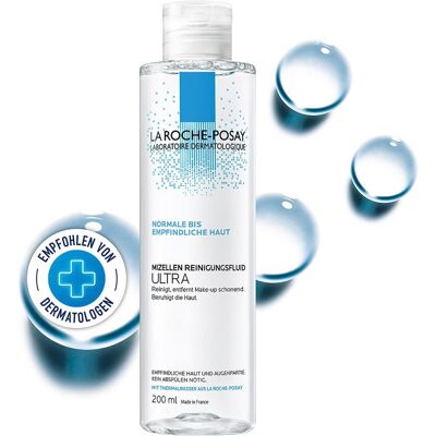 La Roche Posay Mizellen Reinigungsfluid Ultra für empf. Haut 200ml La Roche Posay Mizellen Reinigungsfluid Ultra für empf. Haut 200ml