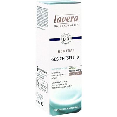 Lavera Gesichtscreme - Feuchtigkeitsfluid für empfindliche Haut - Gesichtspflege Lavera Gesichtscreme - Feuchtigkeitsfluid für empfindliche Haut - Gesichtspflege