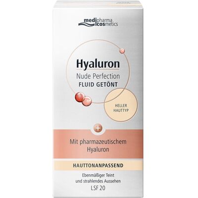 Hyaluron Nude Perfection getönt.Fluid Lsf 20 hell 50ml Hyaluron Nude Perfection getönt.Fluid Lsf 20 hell 50ml