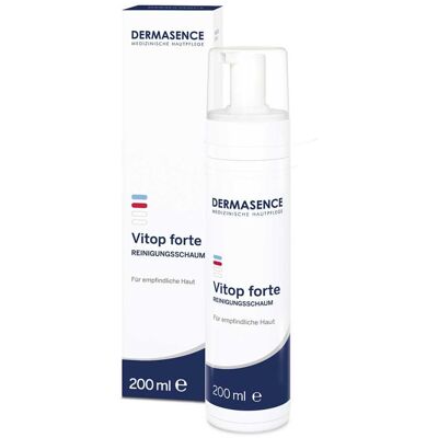 Dermasence Vitop forte Reinigungsschaum - Sensible Haut Reinigung Dermasence Vitop forte Reinigungsschaum - Sensible Haut Reinigung