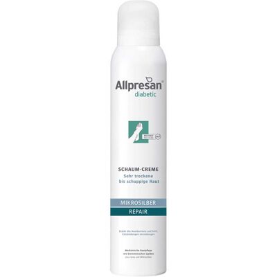 Allpresan Diabetic Mikrosilber+Repair Schaum - Medizinische Hautpflege bei Diabetes Allpresan Diabetic Mikrosilber+Repair Schaum - Medizinische Hautpflege bei Diabetes