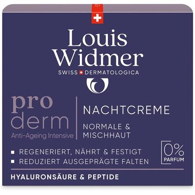 Louis Widmer proderm Nachtcreme unparfümiert 50ml Louis Widmer proderm Nachtcreme unparfümiert 50ml