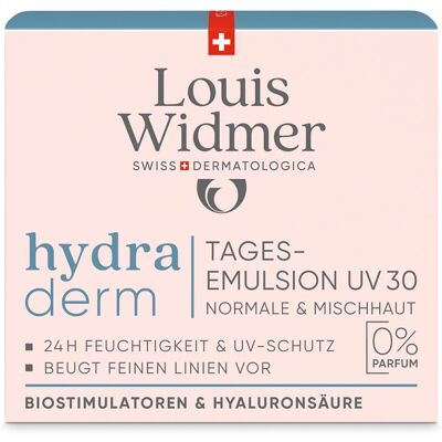 Louis Widmer hydraderm Tagesemulsion UV 30 unparfümiert 50ml Louis Widmer hydraderm Tagesemulsion UV 30 unparfümiert 50ml