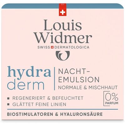 Louis Widmer hydraderm Nachtemulsion unparfümiert 50ml Louis Widmer hydraderm Nachtemulsion unparfümiert 50ml