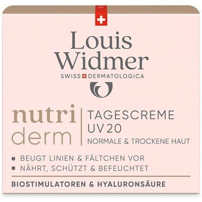 Louis Widmer Nutriderm Tagescreme UV 20 - Tagescreme Louis Widmer Nutriderm Tagescreme UV 20 - Tagescreme