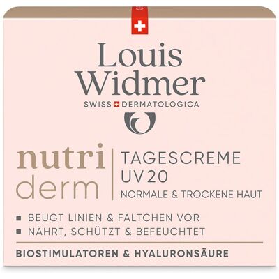 Widmer Nutriderm Tagescreme SPF 20 - Gesichtspflege Widmer Nutriderm Tagescreme SPF 20 - Gesichtspflege