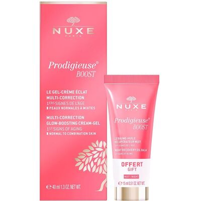 Nuxe Pboost Gel-cre.40ml+grat.ölbalsam Nacht 15ml 1stk Nuxe Pboost Gel-cre.40ml+grat.ölbalsam Nacht 15ml 1stk