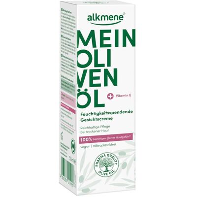 Alkmene Mein Olivenöl Feuchtigkeit Gesichtscreme 50ml Alkmene Mein Olivenöl Feuchtigkeit Gesichtscreme 50ml