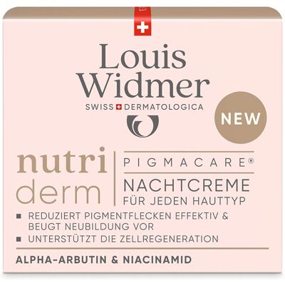 Louis Widmer nutriderm Pigmacare Nachtcreme 50ml Louis Widmer nutriderm Pigmacare Nachtcreme 50ml