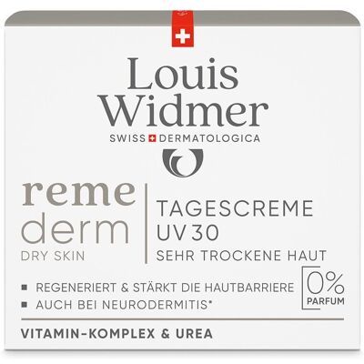 Louis Widmer remederm Tagescreme UV 30 unparfümiert 50ml Louis Widmer remederm Tagescreme UV 30 unparfümiert 50ml