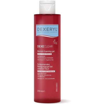 Dexeryl Dexeclear Reinigungsgel Schäum.unreine Haut 200ml Dexeryl Dexeclear Reinigungsgel Schäum.unreine Haut 200ml