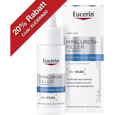 Eucerin Anti-Age Hyaluron-Filler Straffendes Serum 30ml Eucerin Anti-Age Hyaluron-Filler Straffendes Serum 30ml