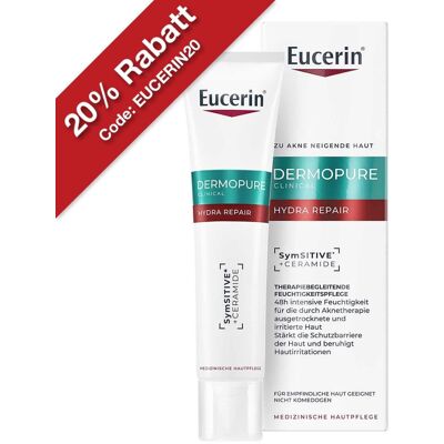 Eucerin Dermopure Clinical Hydra Repair Creme 40ml Eucerin Dermopure Clinical Hydra Repair Creme 40ml